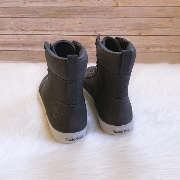 Timberland Skyla Bay 6 Inch Dark Grey Boots - Picture 5 of 6